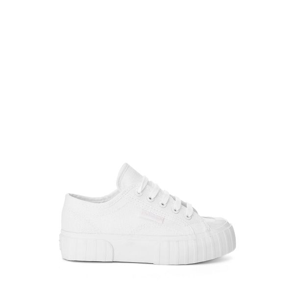 Superga 2630 Stripe Grey Low Top Sneakers - Kids Sneakers USA | US5120626